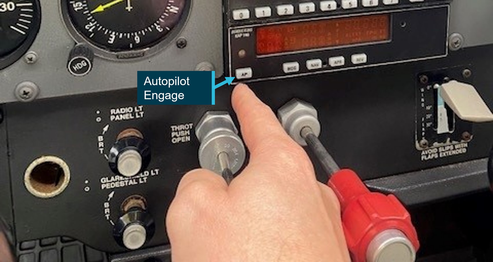 Figure 1: Autopilot position