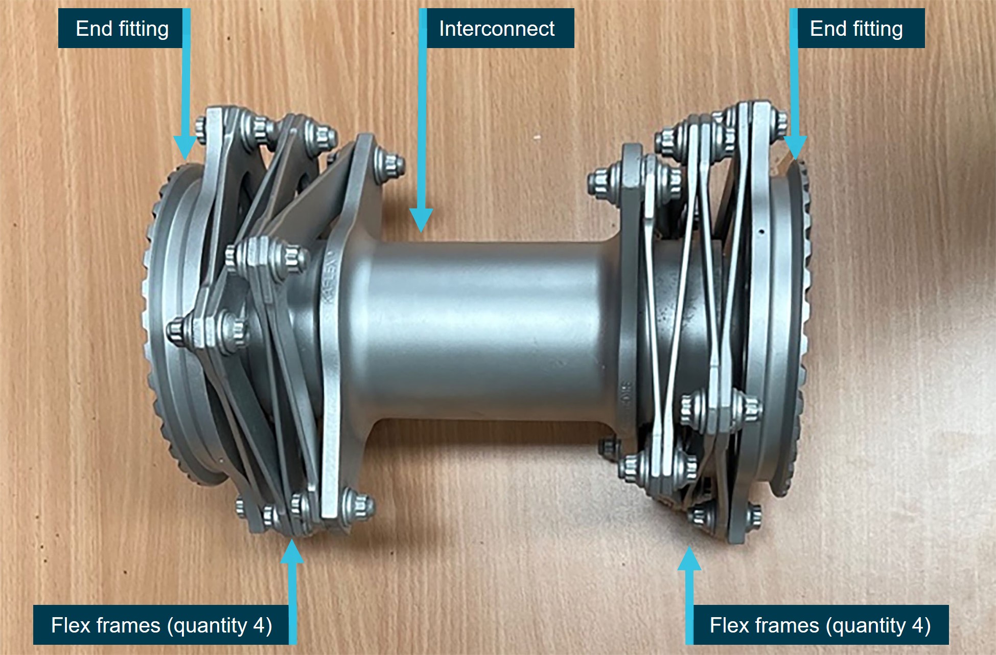 Figure 16: KAflex main transmission drive shaft