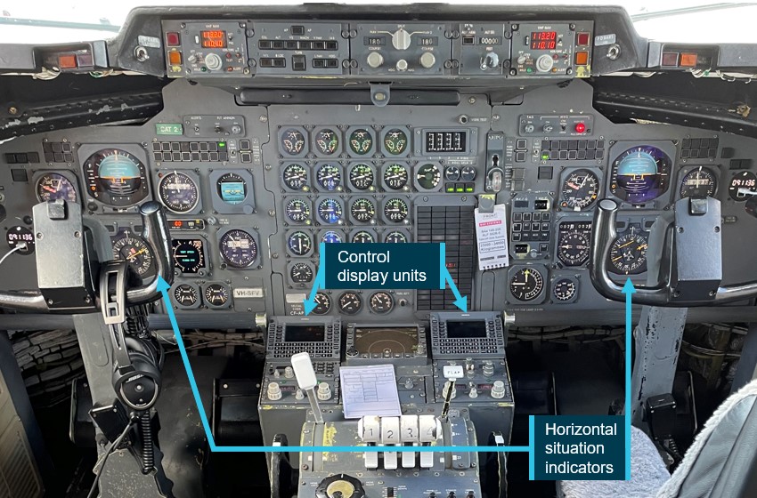 Figure 5: VH-SFV instrumentation