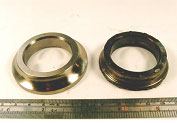 Figure 12. Bearing components compared with new items.