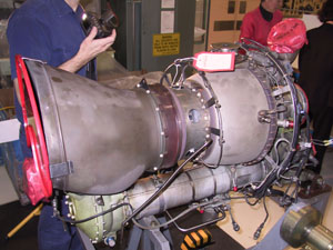 Figure 1. Arrial 1S1 engine, serial number 15038, as removed from the aircraft.