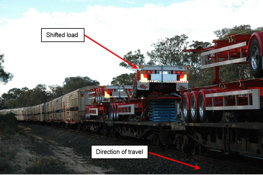 Figure 4: Trailer loading on train 2MP9