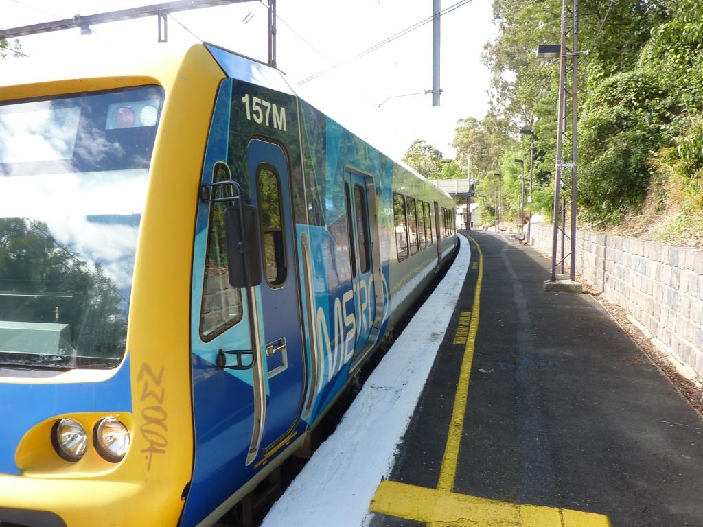 Figure 5 – Sighting of platform from front of train