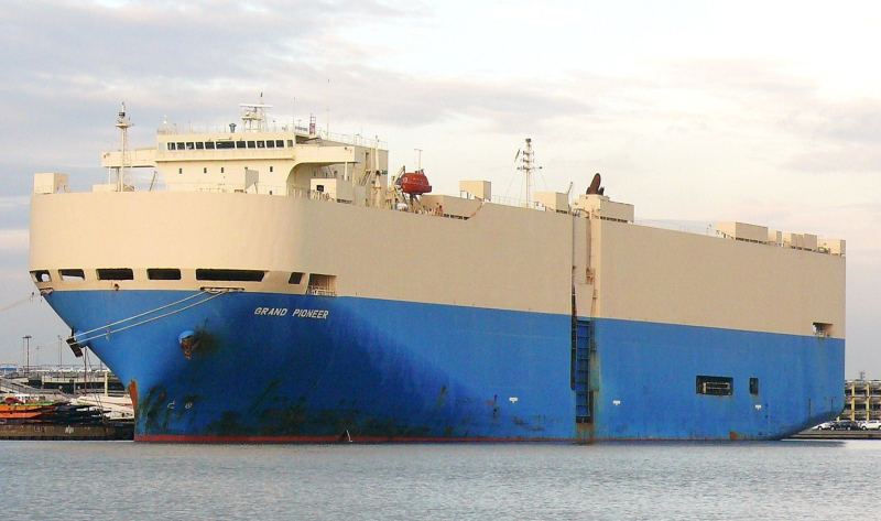 Car carrier Grand Pioneer. Source: Marcus, Shipspotting