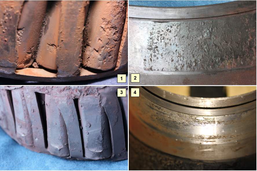 Figure 7: Remains of the failed bearing. Source: ATSB