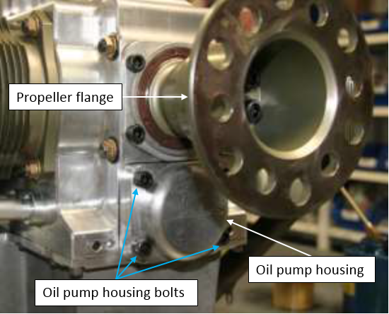 Figure 3: Oil Pump Housing (not incident engine)