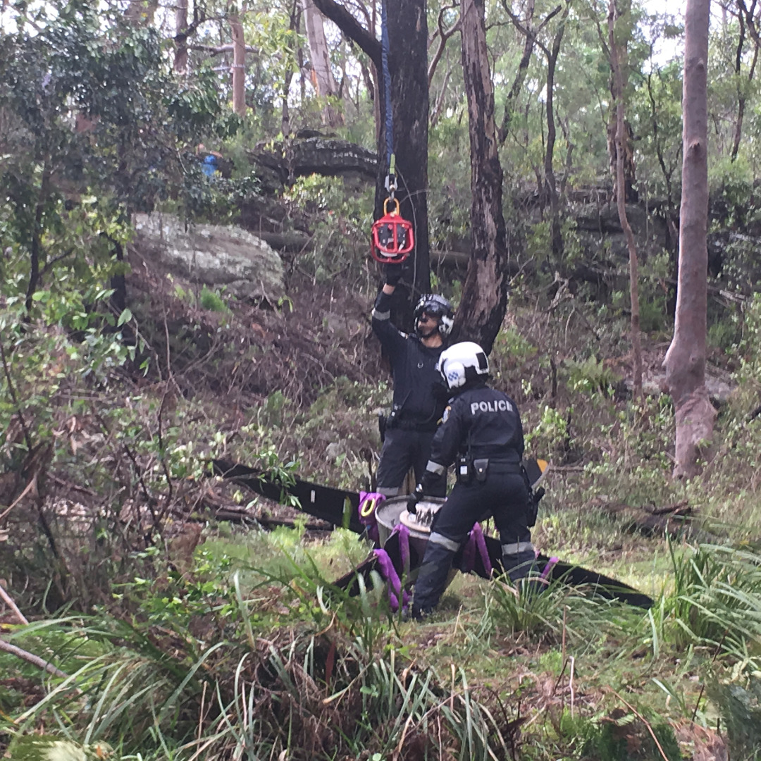 NSW Police at Bankstown and NSW Police Air Wing,  recovered the propeller assembly in bushland at Revesby