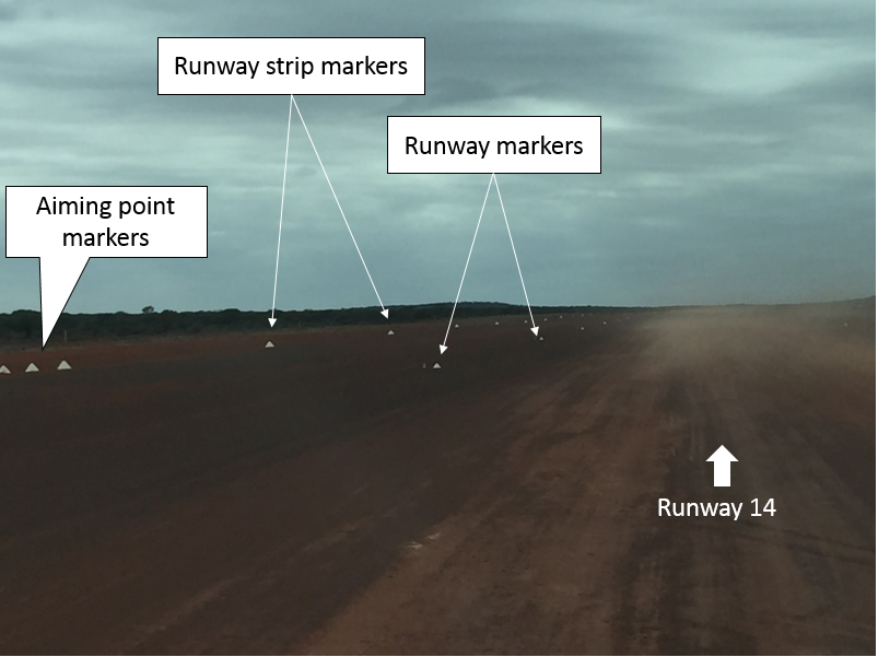 Figure 1: Darlot Airport runway 14