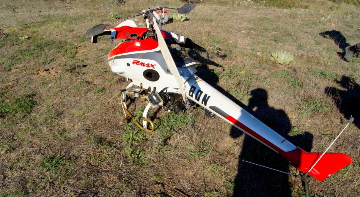 Figure 2: Damage to the RMAX