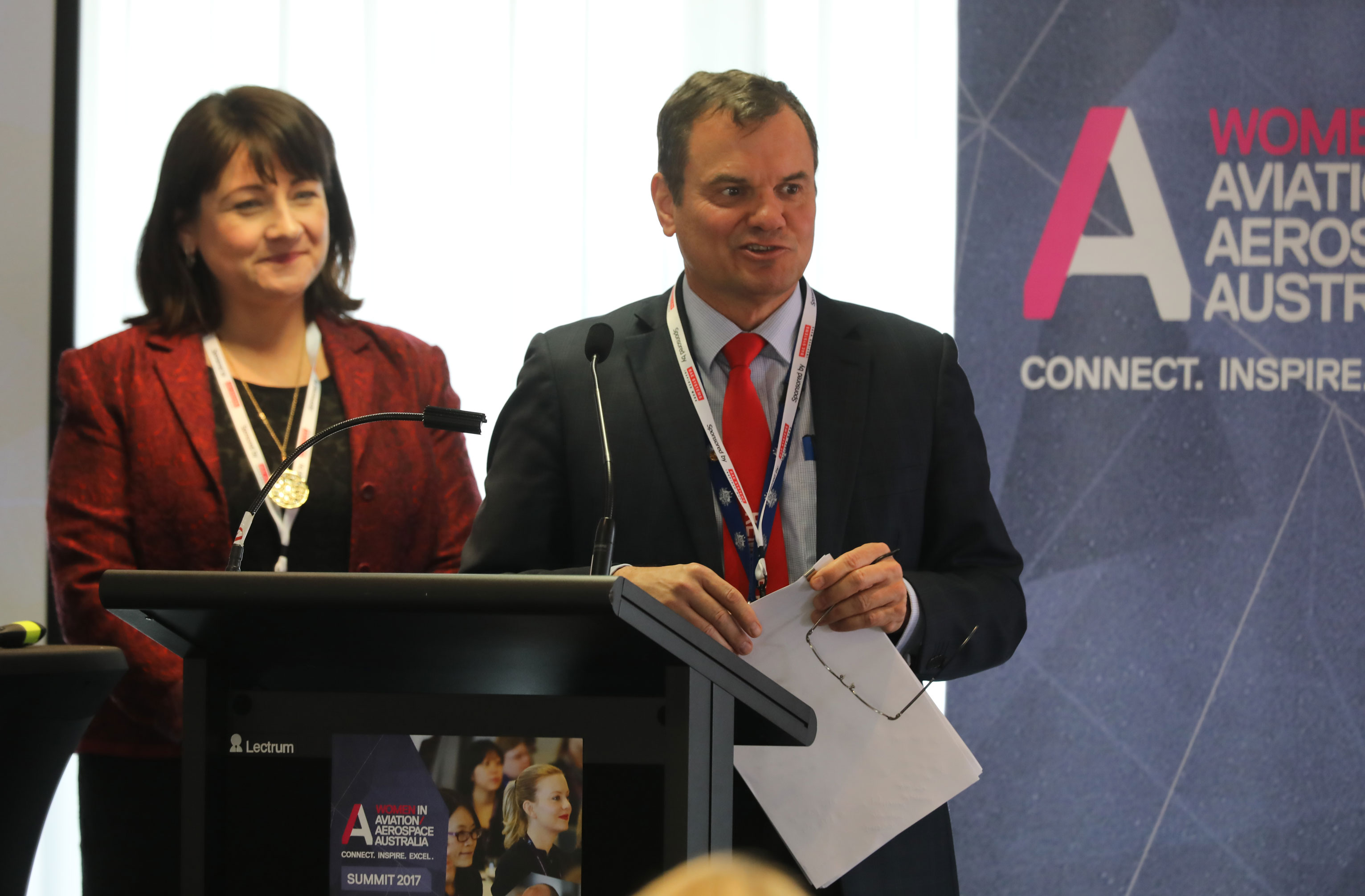 ATSB’s Chief Commissioner Greg Hood presented at the Women in Aviation/Aerospace Australia’s inaugural Canberra Summit