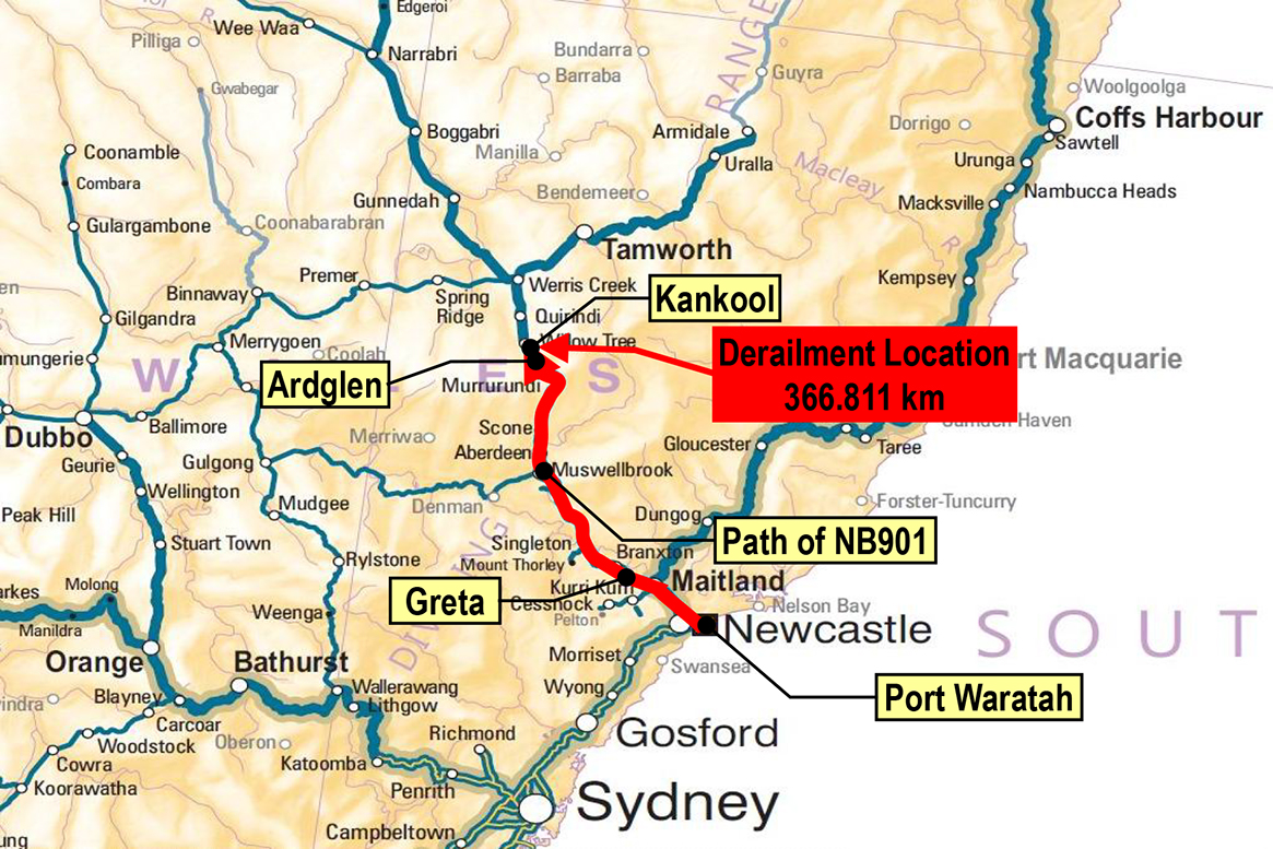 Figure 1: Location of Kankool. Source: Geoscience Australia, annotated by ATSB