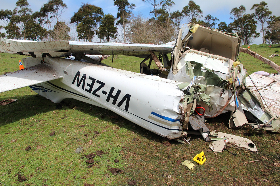 VH-ZEW main wreckage. Source: ATSB