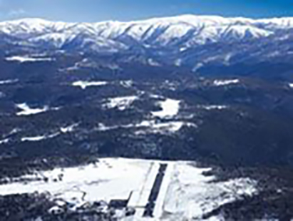 Mount Hotham runway Source: Mount Hotham Airport and Resort