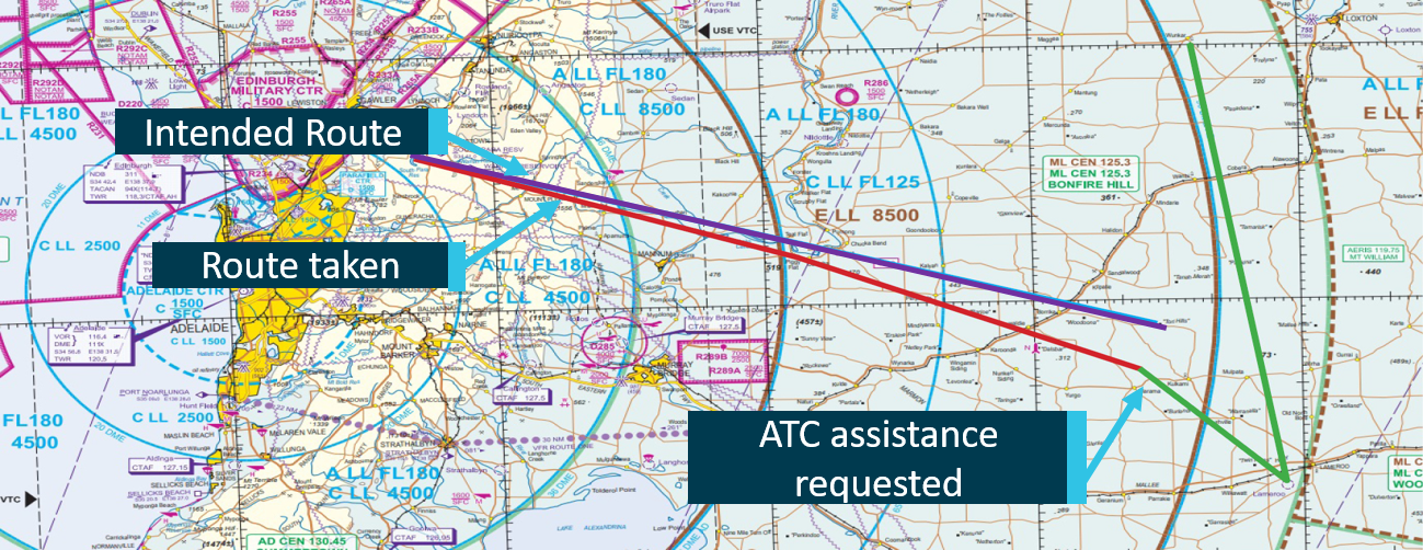 Figure 1: Map of Area. Source: Airservices Australia