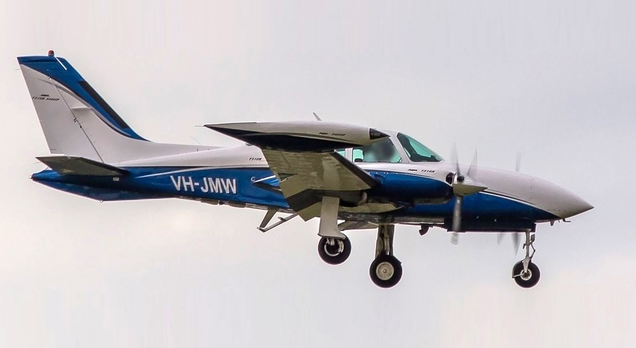 Figure 3: VH-JMW – Cessna T310R. Source: Flightaware.com