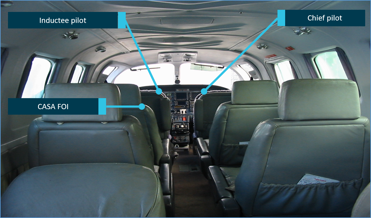 Figure 18: Exemplar Cessna 441 in a similar configuration to the accident aircraft