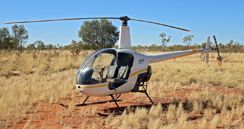 Figure 2: Example R22 helicopter.<br />
Source: Queensland Police Service