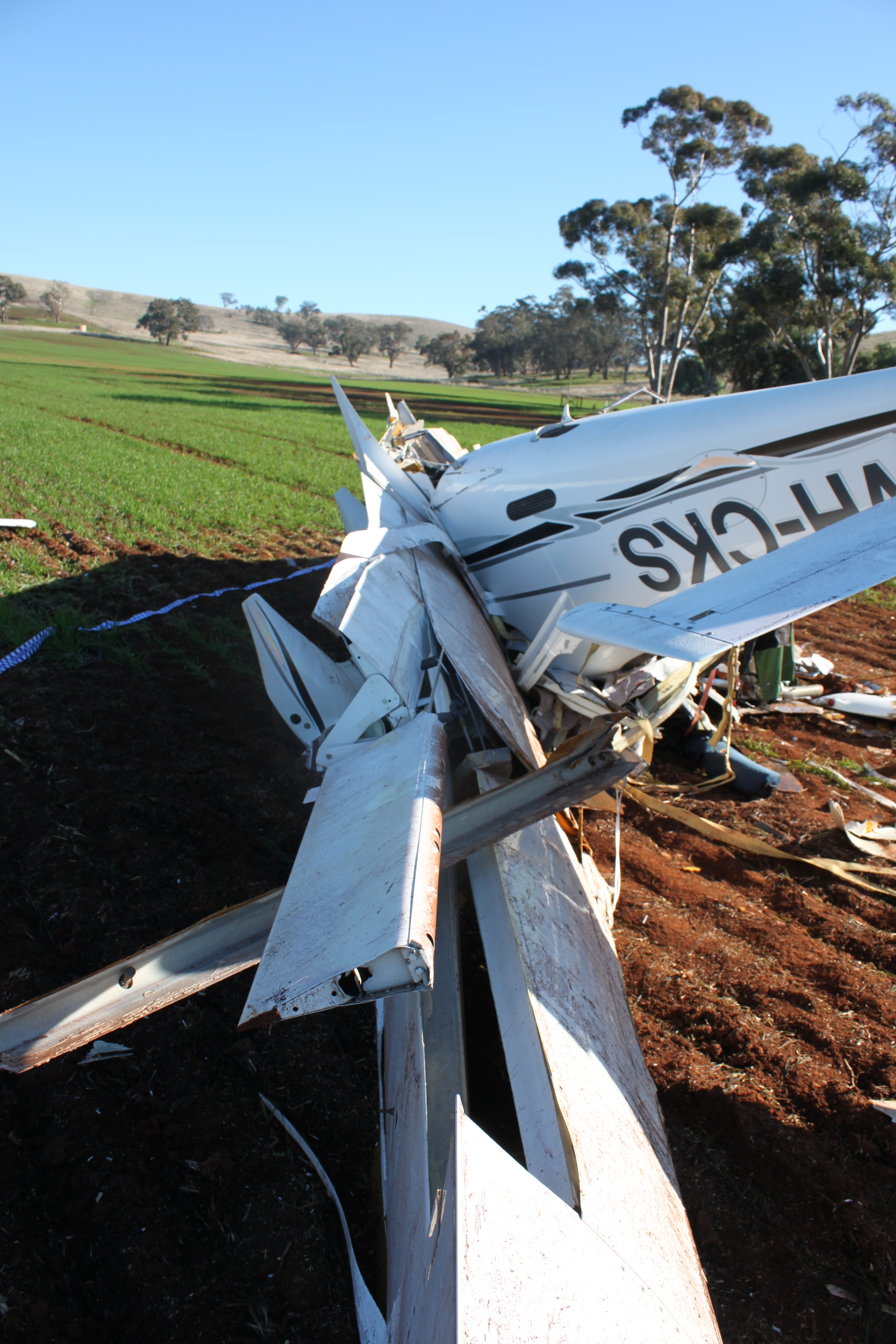 Cirrus SR22, VH-CKS</p>
<p>Source: ATSB