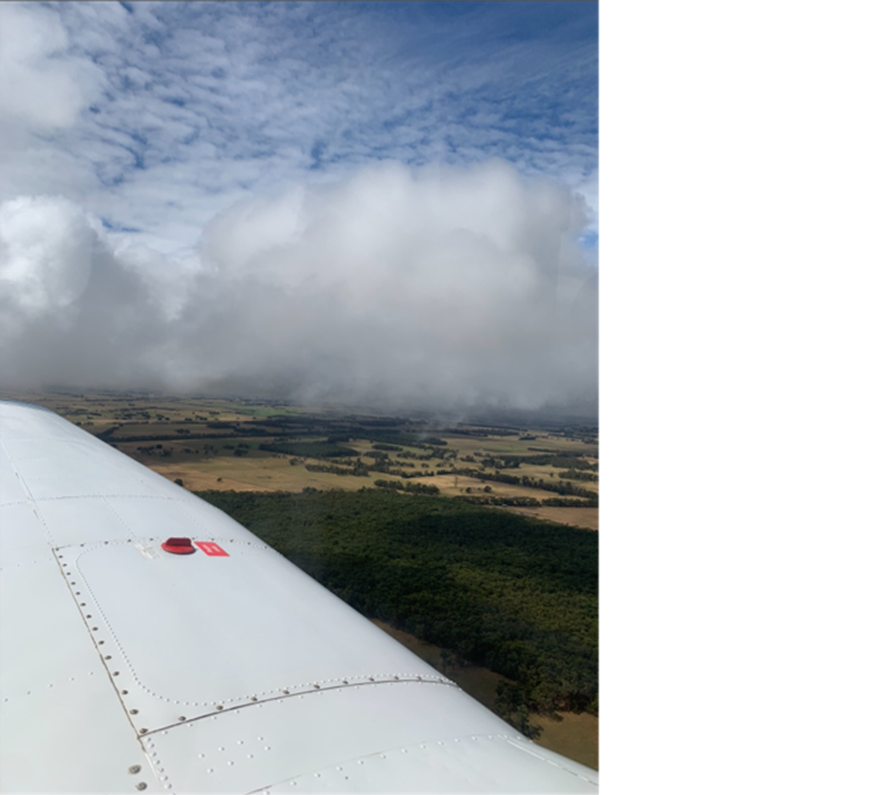 Photograph taken en route to Cobden Airport