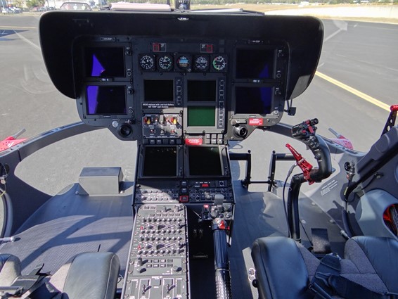 Figure 8: Operator’s EC135 standard instrument panel