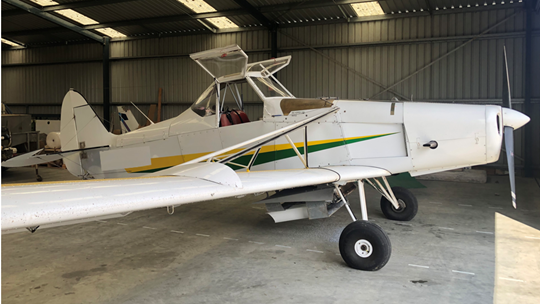 Figure 3: Another Piper PA-25-235/A9 configured for agricultural spreading