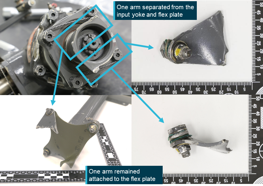 Figure 12: Tail rotor gearbox input yoke