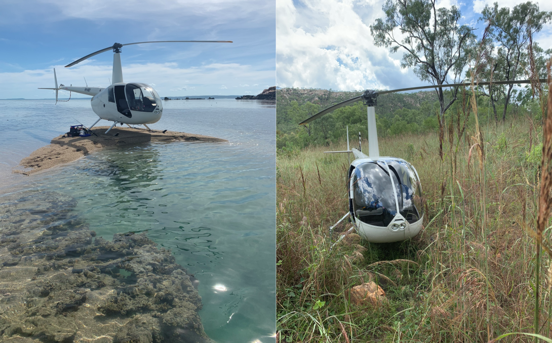 Figure 28: VH-NBY landing sites