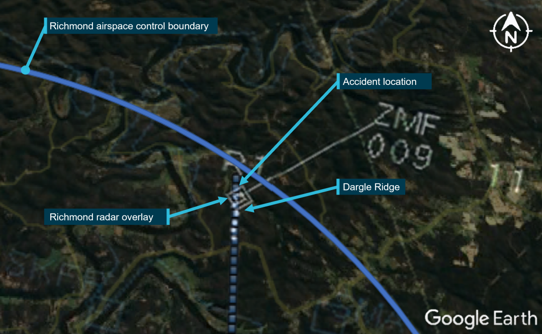 Figure 6: Richmond radar overlay