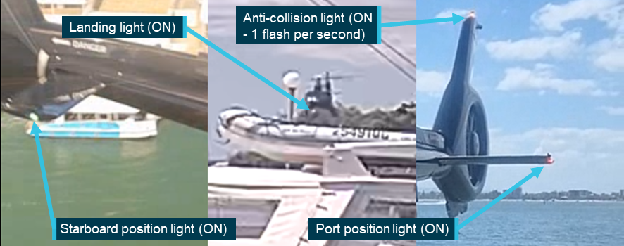 VH-XKQ lighting configuration