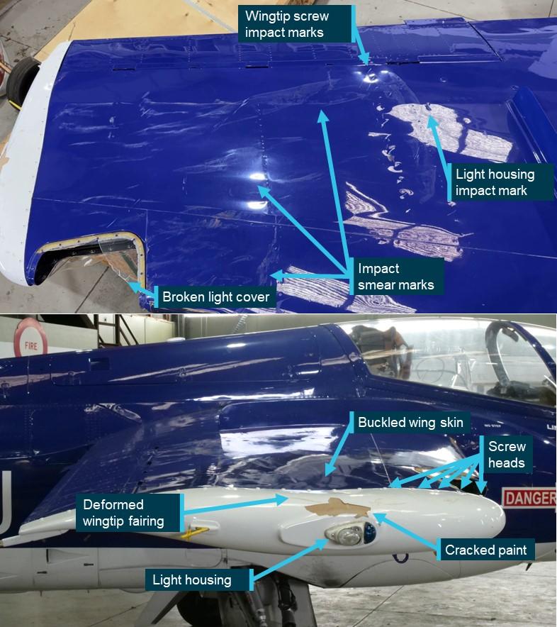 Figure 11: Viper 1 collision damage