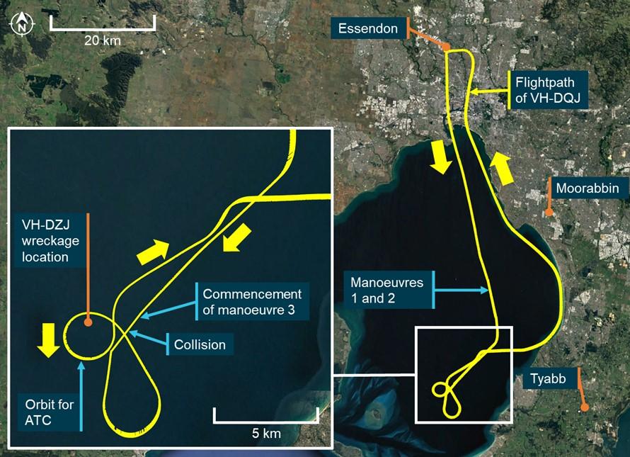 Figure 6: Recorded flight path of Viper 1