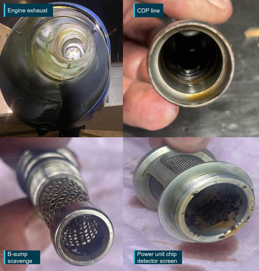 Figure 4: Post engine failure observations