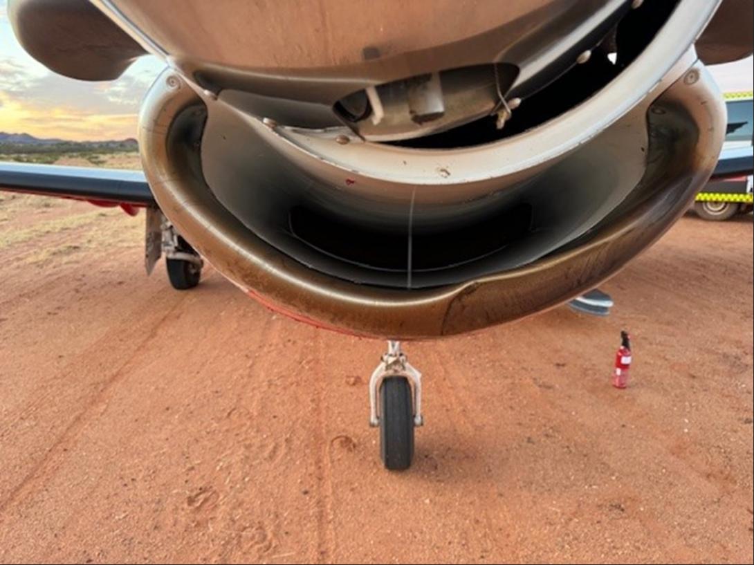 Figure 1: Aircraft damage