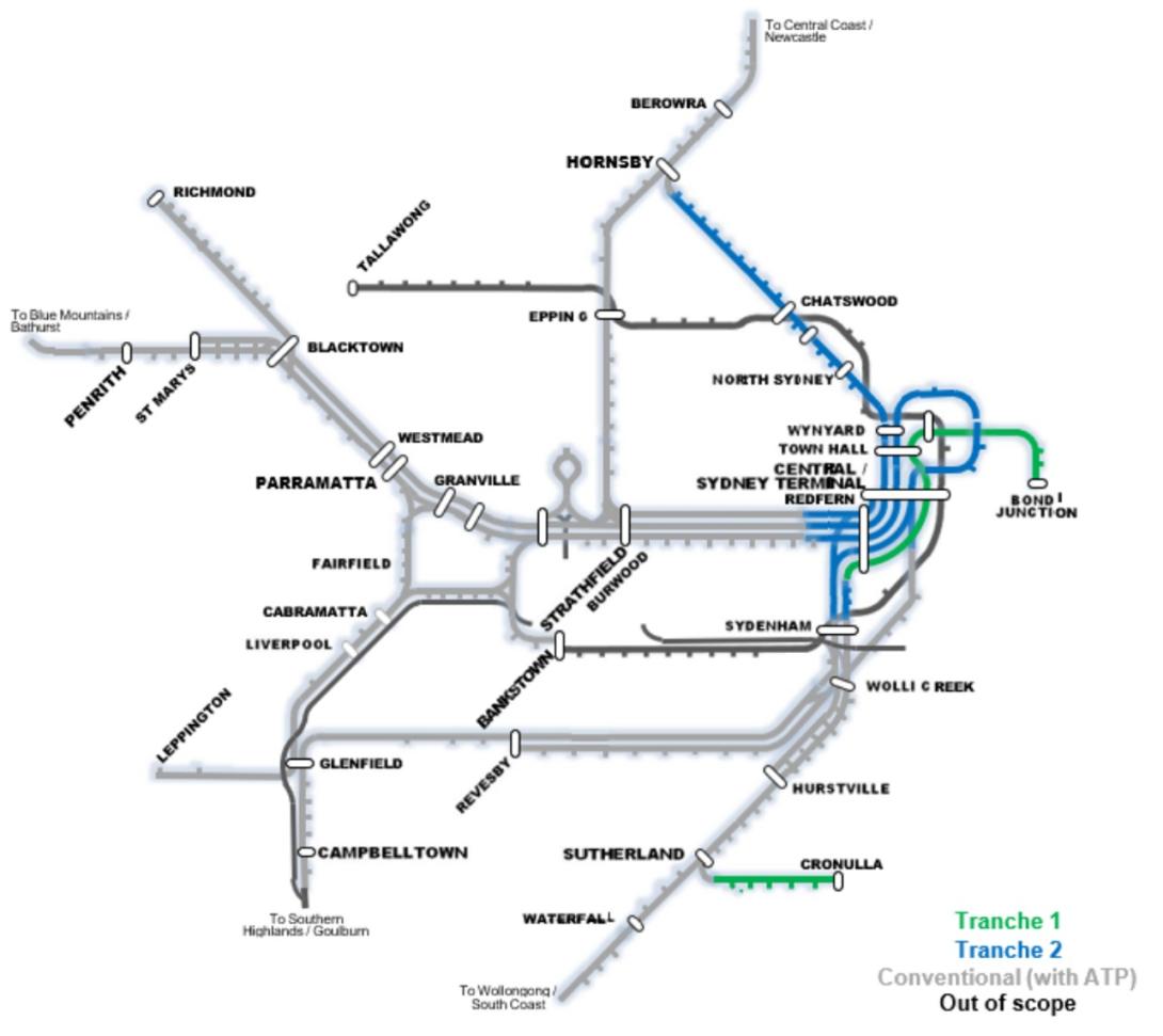 Figure 10: ETCS Level 2 rollout