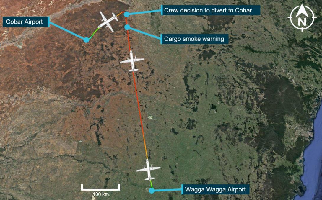 Figure 1: VH-KDK flight overview