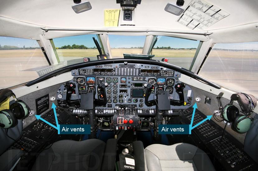 Figure 1: Exemplar Metroliner 23 flight deck