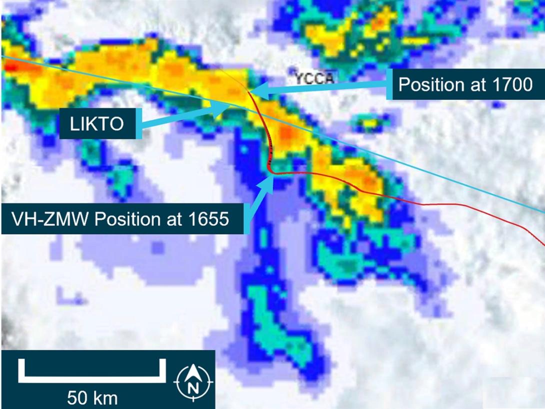 Incident flight overview