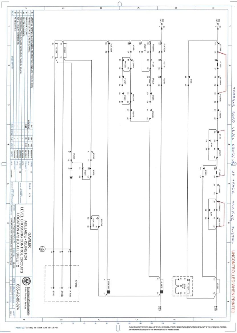 Appendix C – Torrens Road inspection and test plan