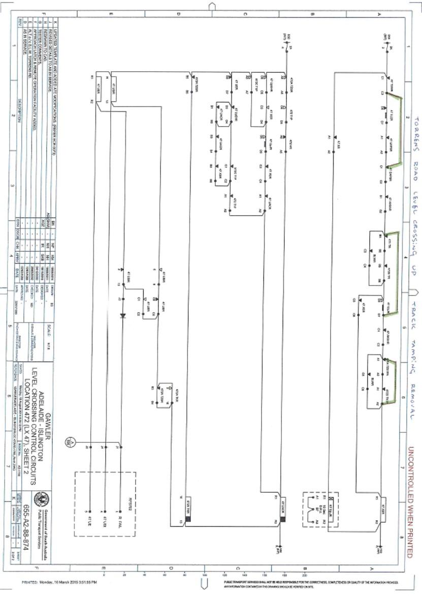 Appendix C – Torrens Road inspection and test plan