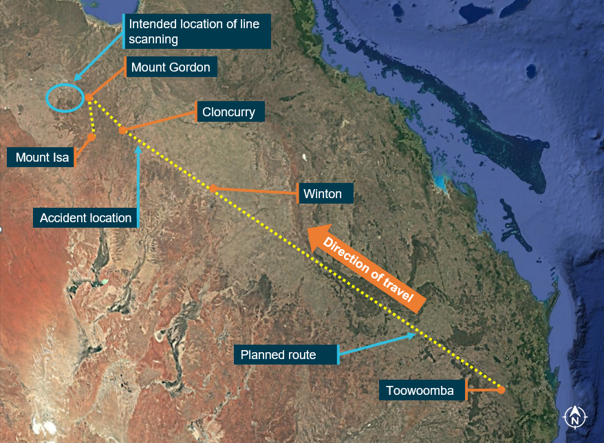 Figure 14: Planned route