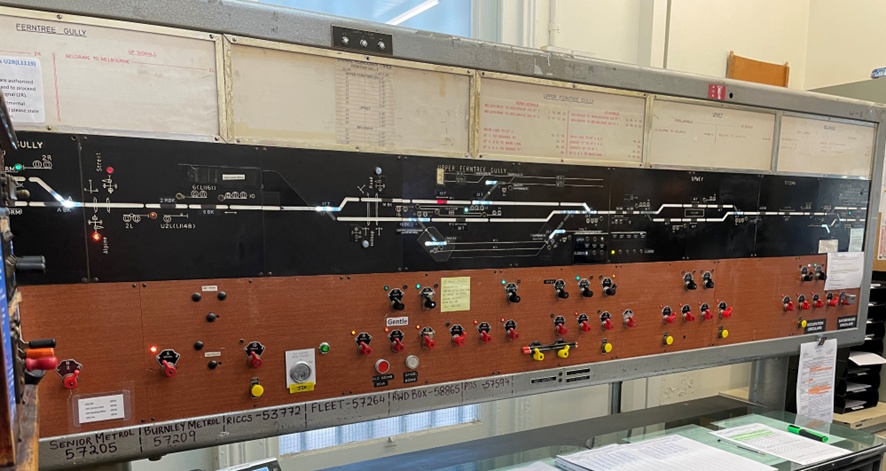Figure 8: UFG station signal control panel